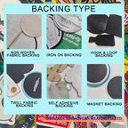 Custom Embroidered Fabric Badges | Iron On Patches with Logo