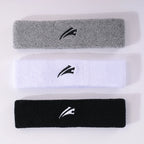 Custom Cotton Sports Headband with Logo | Sweat Guide for Gym