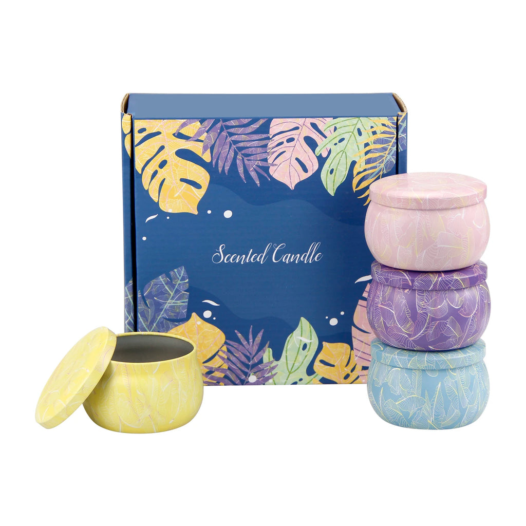 Custom Tin Candle with Logo | 2-Set MOQ | SGS Certified