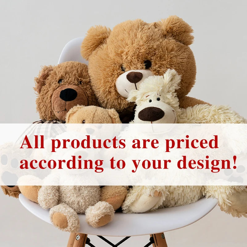 Custom Plush Toys with Logo | MOQ 100 | ASTM/EN71 Tested