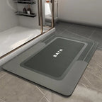 Custom Rubber Bathroom Floor Mat | 4-Layer Absorbent Quick-Dry | Non-Slip Vacuum Seal | MOQ 300