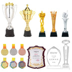 Custom Plastic Trophy Cup with Logo | MOQ 10 Pcs