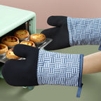 Heat-Resistant Cotton Baking Gloves | 200-Piece MOQ & 31-Day Lead Time | Waterproof & Non-Slip
