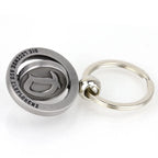 Custom Stainless Steel Spinning Keychain | 7-Day Lead | Negotiable MOQ