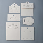 Custom Paper Jewelry Display Cards with Logo | MOQ 100