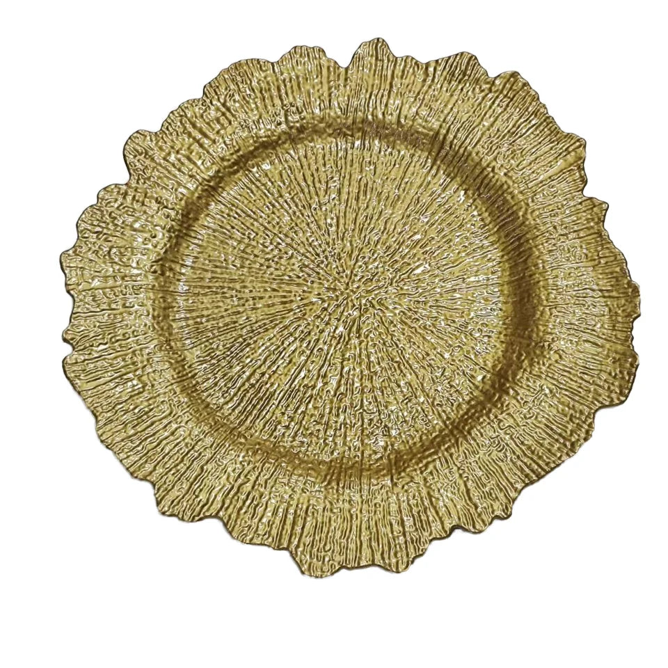 13 Inch Plastic Charger Plates | Custom Wholesale Tableware