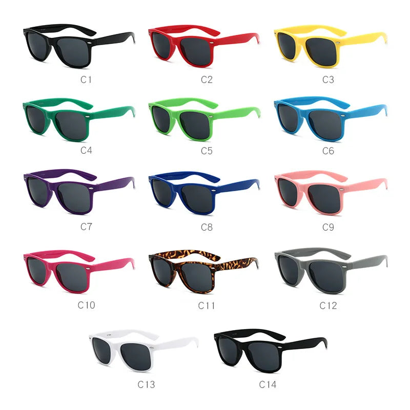 Custom PC Frame UV400 Sunglasses with Logo Printing | 1,000 MOQ Bulk Promotional