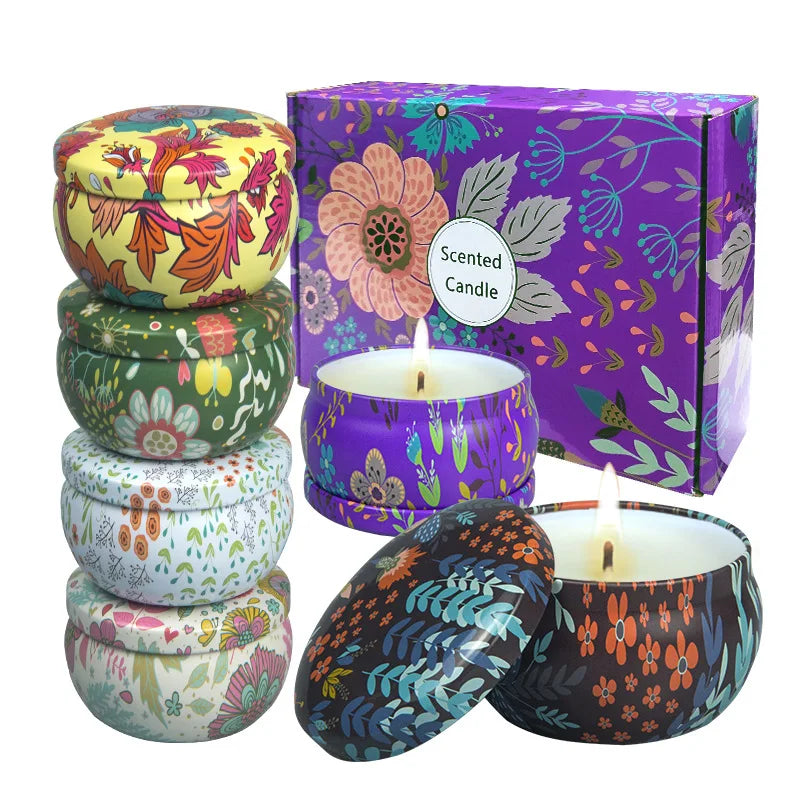 Custom Soy Wax Candle Gift Set | Corporate Gifts | Free Samples