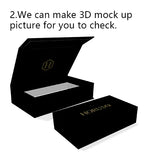 Custom Rigid Gift Boxes with Logo | MOQ 500 | Magnetic Closure