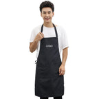 Kitchen Apron for Cleaning Multi Function Home Chef Baking Clothes with Pockets Adult Kitchen Cleaning Apron Custom Logo