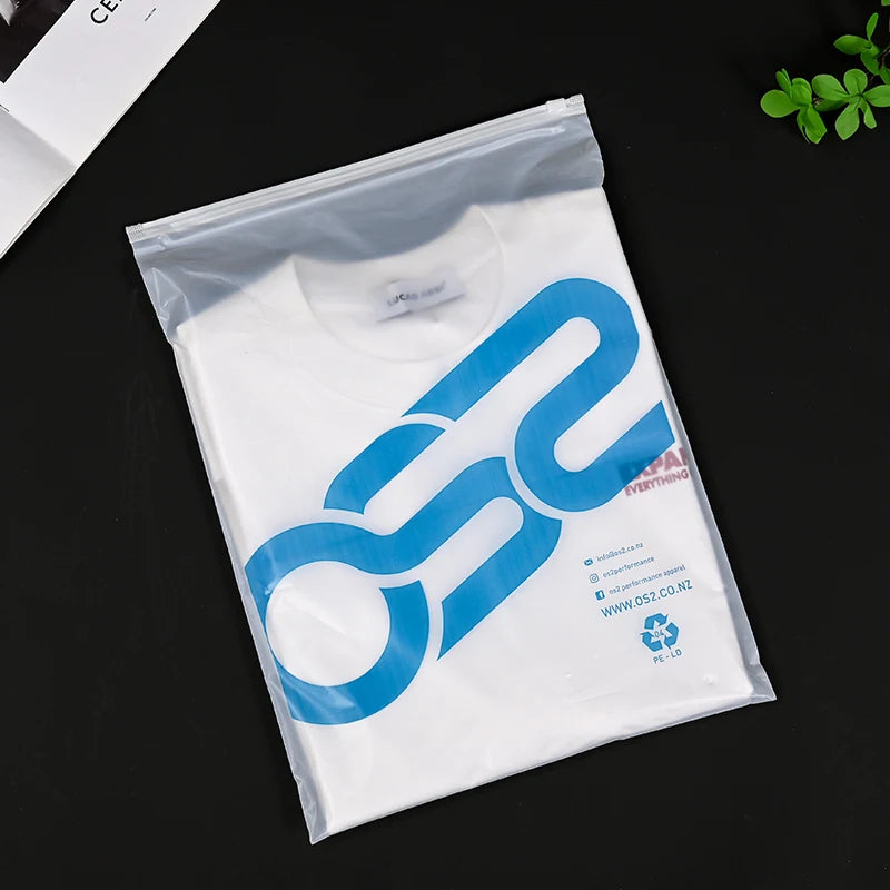 PLA Biodegradable Zipper Bags | Compostable Corn Starch | 1,000 Pcs MOQ