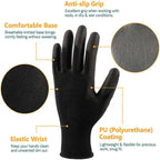 13G PU Coated Work Gloves with CE EN388 4131X | Anti-Slip, Custom Logo Bulk Order