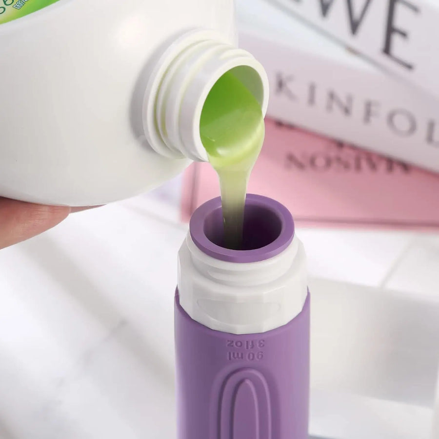 90ml Silicone Travel Bottles | TSA-Approved Leak-Proof Set