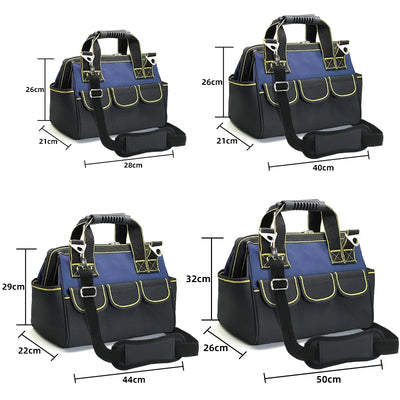 Custom Electrician Tool Bags with Logo – 1680D Oxford, 150 lb Cap