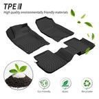 Custom 5D Leather Car Floor Mats for Automatic Hyundai Elantra AD