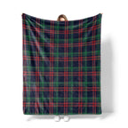 Custom Flannel Fleece Blanket | Recycled Polyester | Jacquard & Embroidery | MOQ 20 Pieces