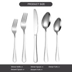 Custom Luxury Flatware Set with Logo | 300 MOQ | 7-Day Lead