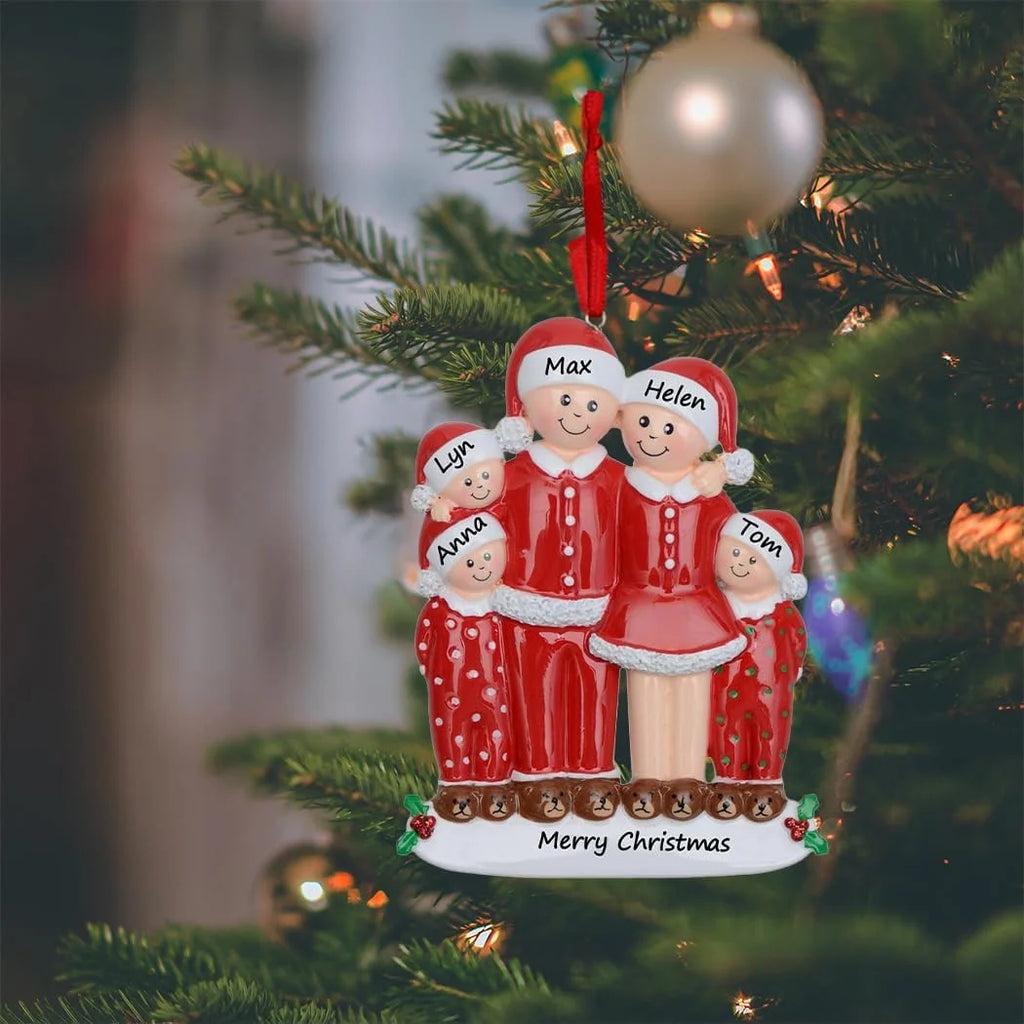 Personalized Family Christmas Ornaments with Names | MOQ 10
