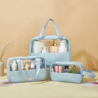 Low MOQ PVC Transparent Makeup Bag | Custom Logo Travel Bag
