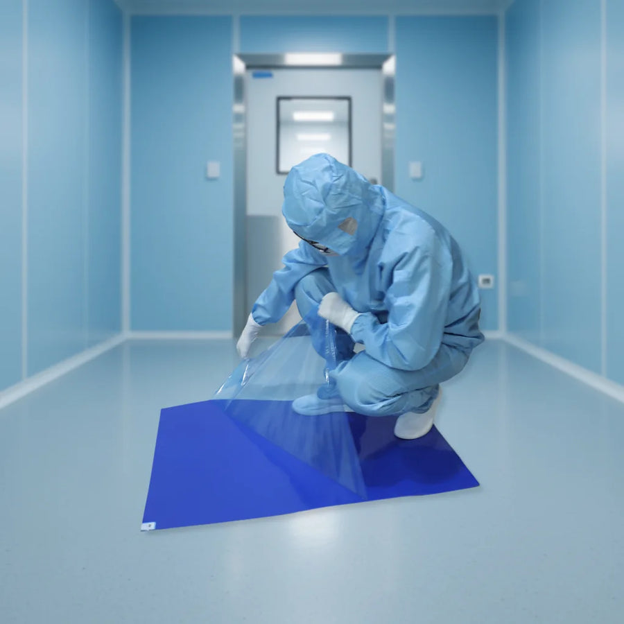 Custom Cleanroom Sticky Mat 26x45 | 30 Layers Polyurethane Floor Mat