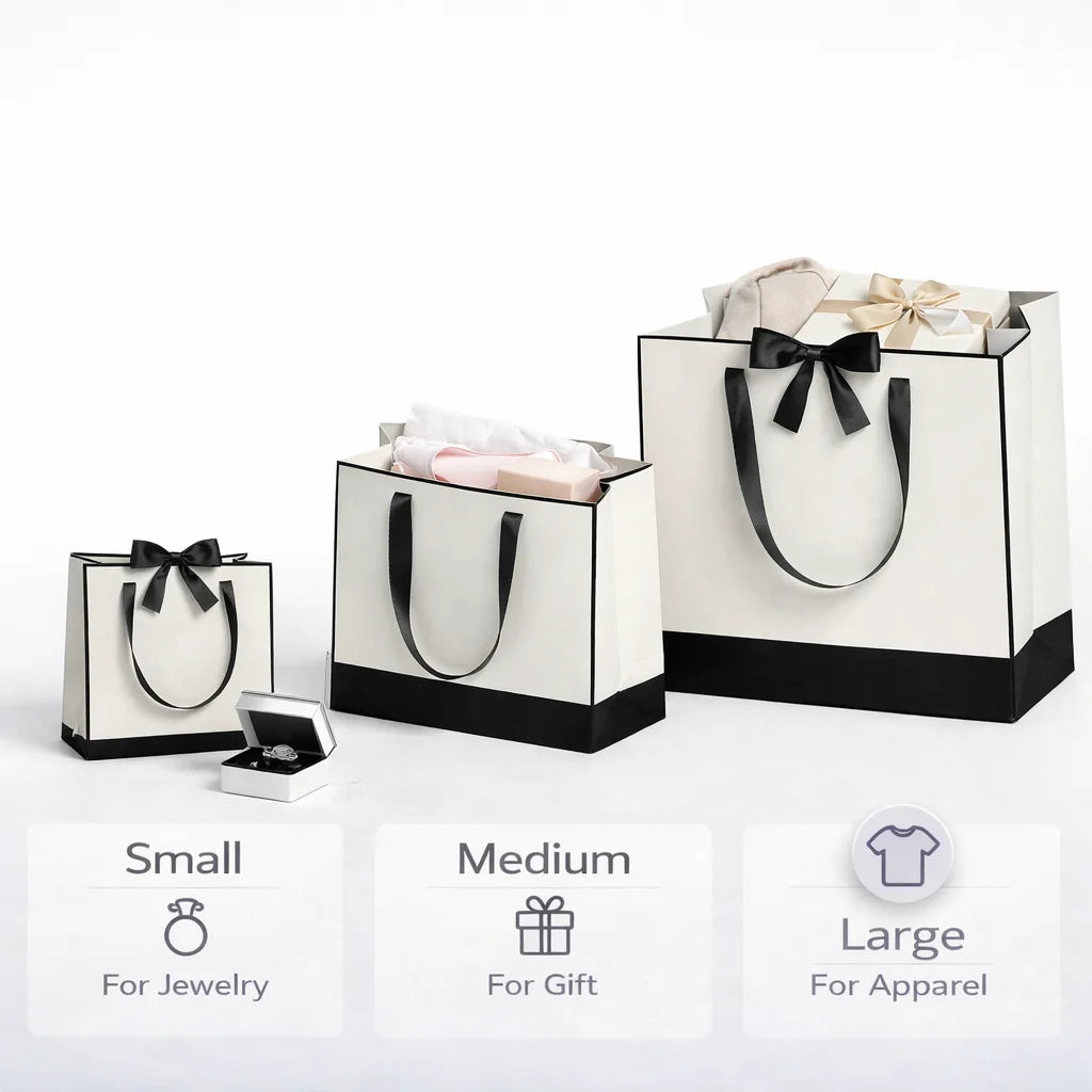 Custom Paper Shopping Bags | Kraft Boutique Retail Bags