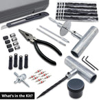 50-Piece Custom Tire Repair Tool Kit with Logo | MOQ 1 pc