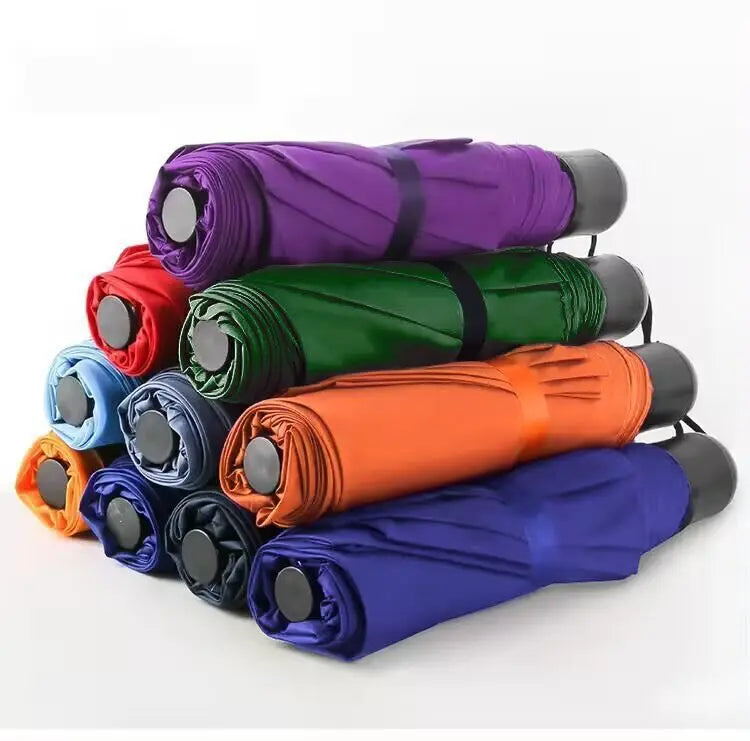 Custom Automatic Umbrella | 1 PC MOQ 190T Pongee Promotional Gift