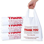 Bulk Recyclable Custom logo T-shirt Bags Food Grade Thickened for Checkout Supermarket Commercial Shopping Bags