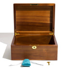 Custom Acacia Wood Storage Boxes with Logo – 14-Day Lead