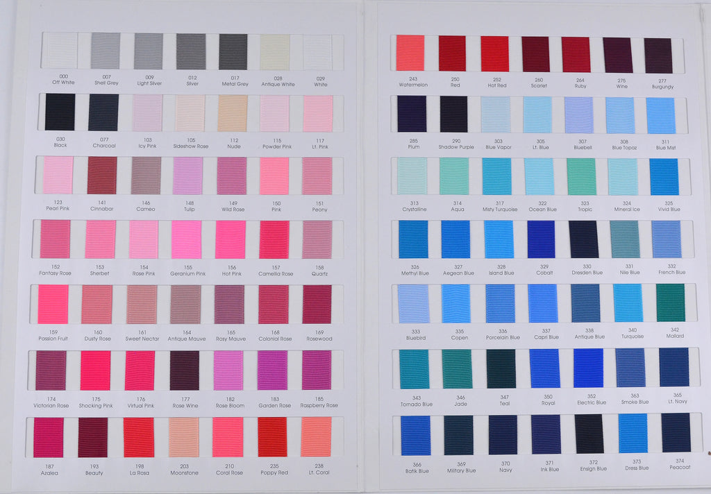 Custom 3D Embossed Recycled Polyester Ribbon | OEKO-TEX, GRS, 100 MOQ, 196 Colors