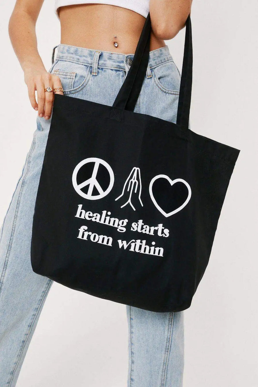 Private Label Canvas Tote Bag with Custom Logo – Large Capacity Everyday Shoulder Bag for Boutiques, Promotions & Eco Merch