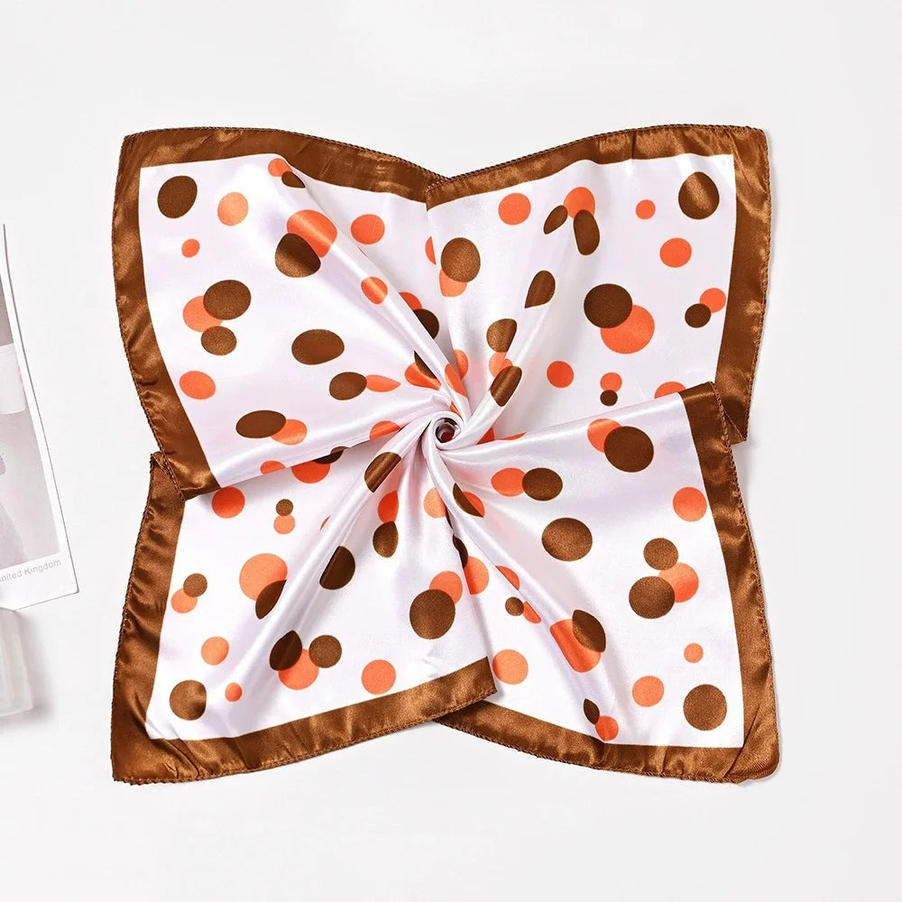 Personalized Silk Satin Scarves | 2-Piece MOQ & 3-7 Day Lead Time | 46 Colors | OEM Manufacture