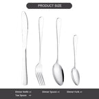 Custom Luxury Flatware Set with Logo | 300 MOQ | 7-Day Lead