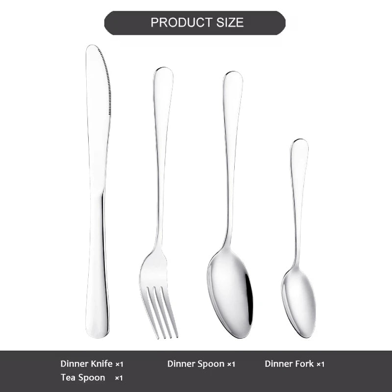 Custom Luxury Flatware Set with Logo | 300 MOQ | 7-Day Lead