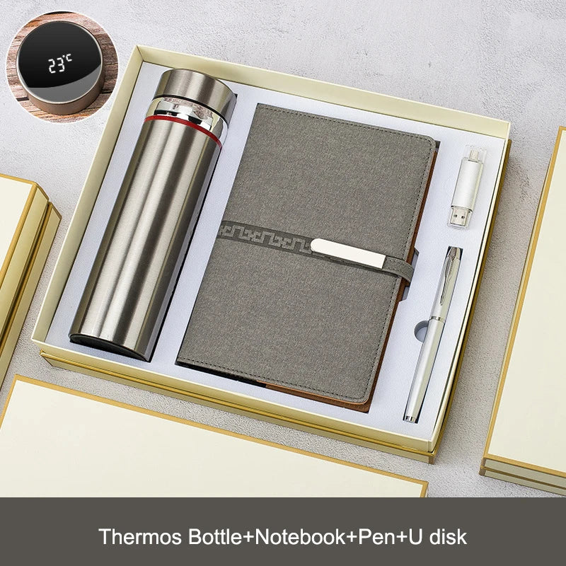 Custom Corporate Executive Gift Set with Logo - The Ultimate Welcome Bundle