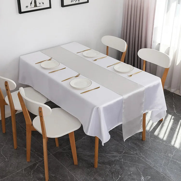 Satin Table Runners | 12×108 Inch | Stocked | MOQ 10
