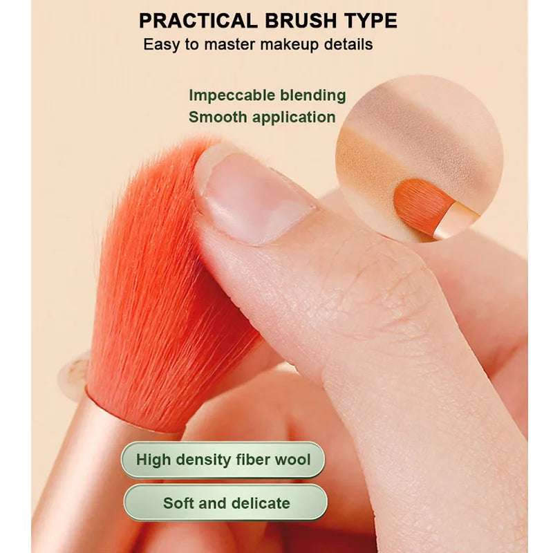 Custom 8-Piece Makeup Brush Set with Logo | 3,000 MOQ