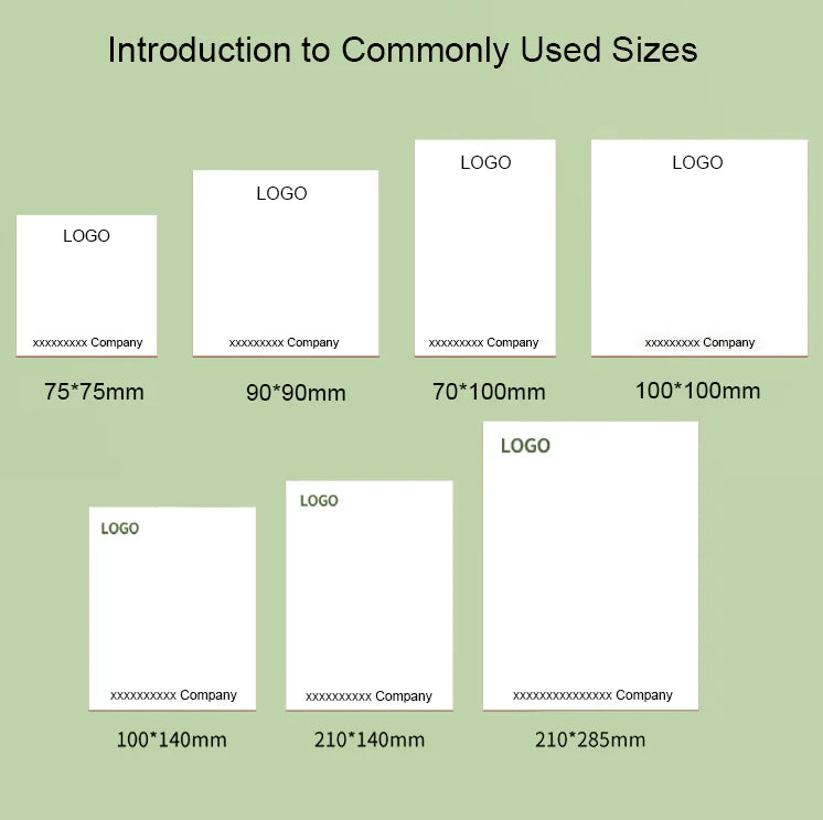 Custom 3x3 Sticky Note Pads: 100 Sheets, 8 Colors, Digital/Silk Screen Print, Repositionable