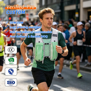 Custom Running Bag with Logo | Reflective Nylon | MOQ 100