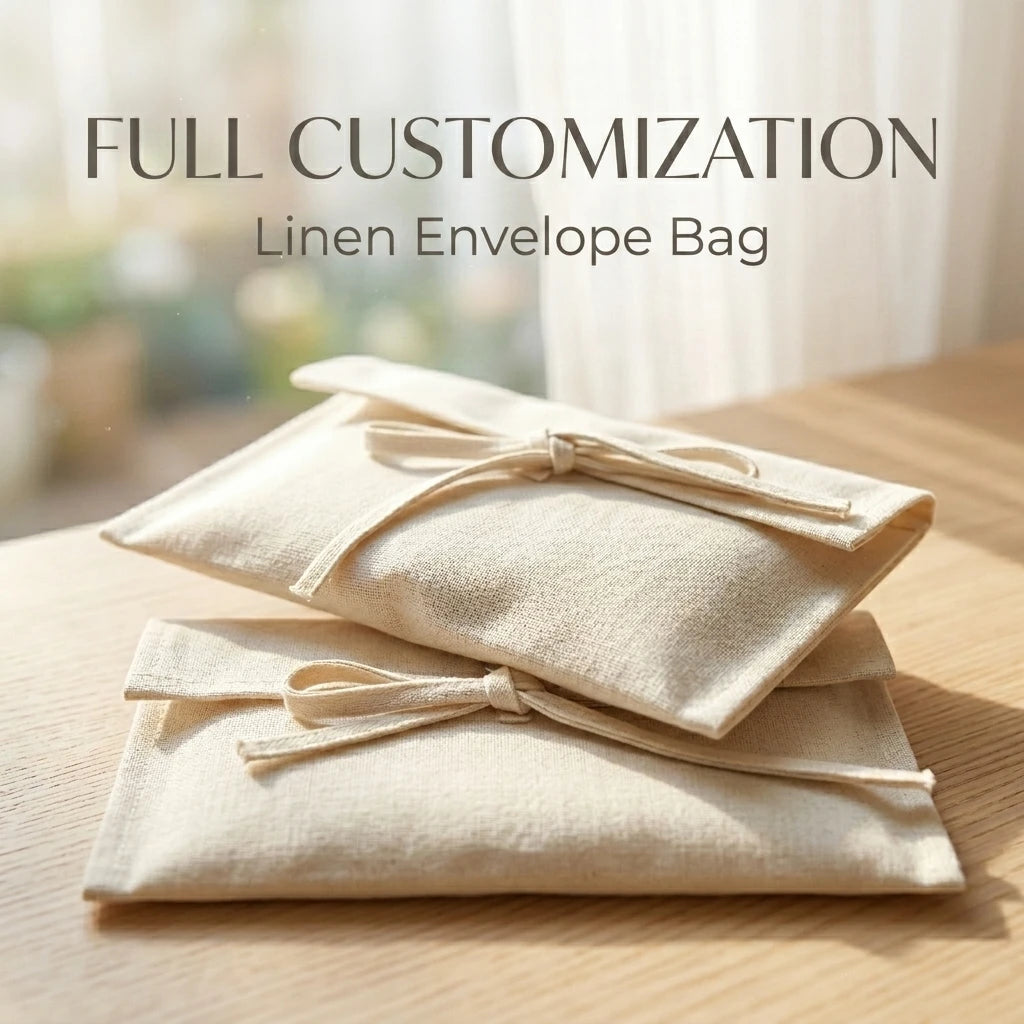 Custom Cotton Drawstring Dust Bags | Eco-Friendly | MOQ 100