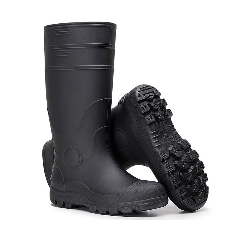 Custom PVC Steel Toe Safety Boots | 1 MOQ | Waterproof