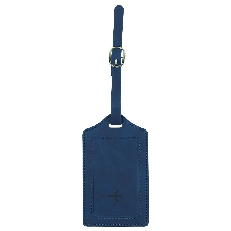 Custom PU Leather Luggage Tags with Logo – 100 MOQ, $35 Mold