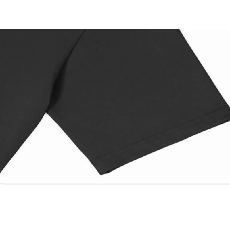 Custom Logo Heavyweight Oversized Cotton T-Shirt (250 GSM, Drop Shoulder)