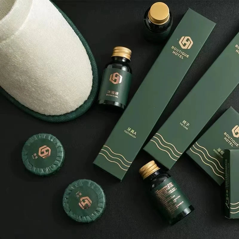 Custom Hotel Amenity Kit — CE Certified, 3,000 MOQ, 31-Day Lead