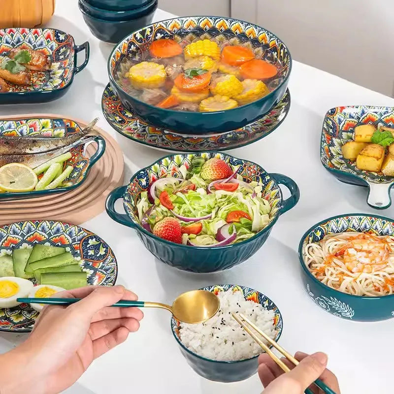 Custom Luxury Porcelain Dinnerware — 100 MOQ, 15-Day Lead