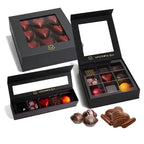 Custom Rigid Magnetic Box with Matte Black Finish | Luxury Packaging OEM Wholesale