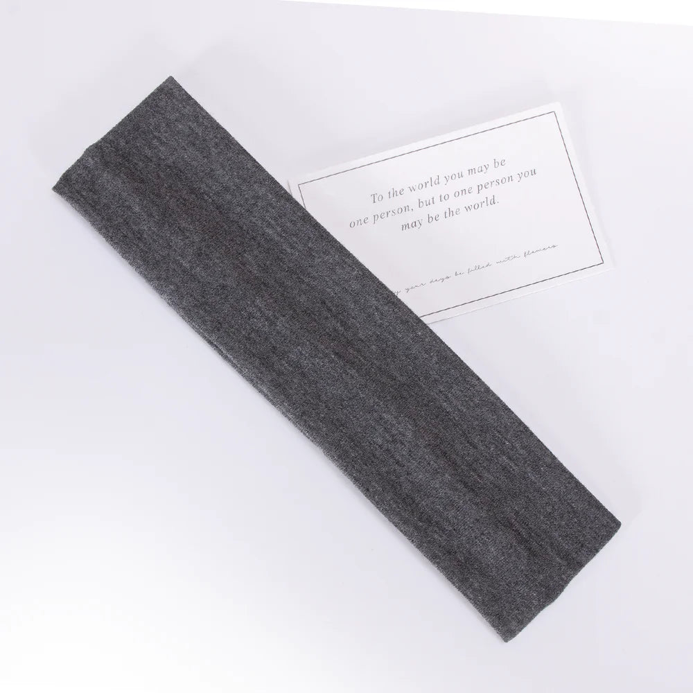 Custom Sports Headbands 7cm | Cotton-Spandex with Logo MOQ 1,000