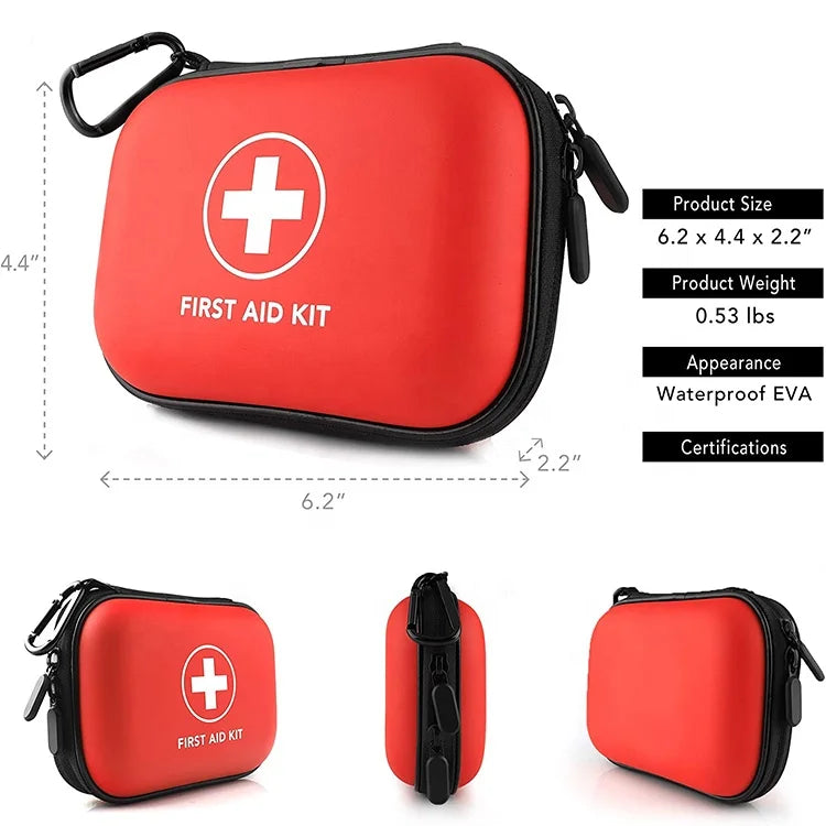 101 PCS EVA First Aid Kit | 200 Pcs MOQ Class I Waterproof Medical Kit