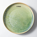 Custom Porcelain Plate with Logo | 100 MOQ | 8-12 Inch