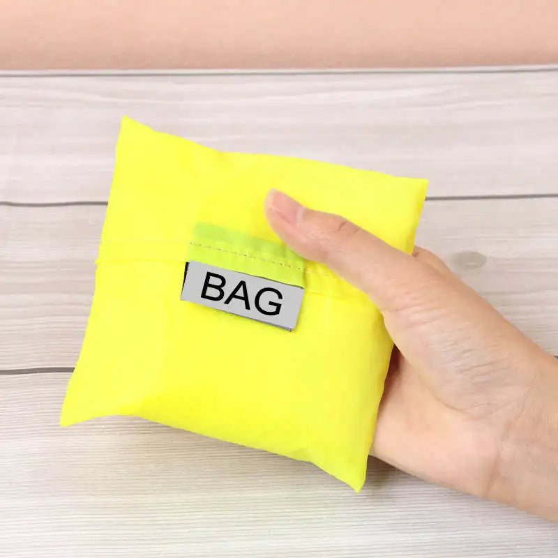 Custom Foldable Tote Bags | Reusable Polyester | MOQ 1,000
